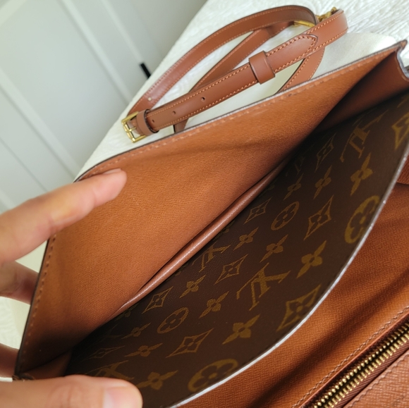 💕DISCONTINUED Very Rare Crossbody/ Shoulder Bag LOUIS VUITTON "Monceau" - Picture 16 of 16